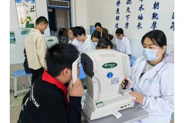  视力守护 一如既往——建水人民医院眼科开展视力防控筛查工作